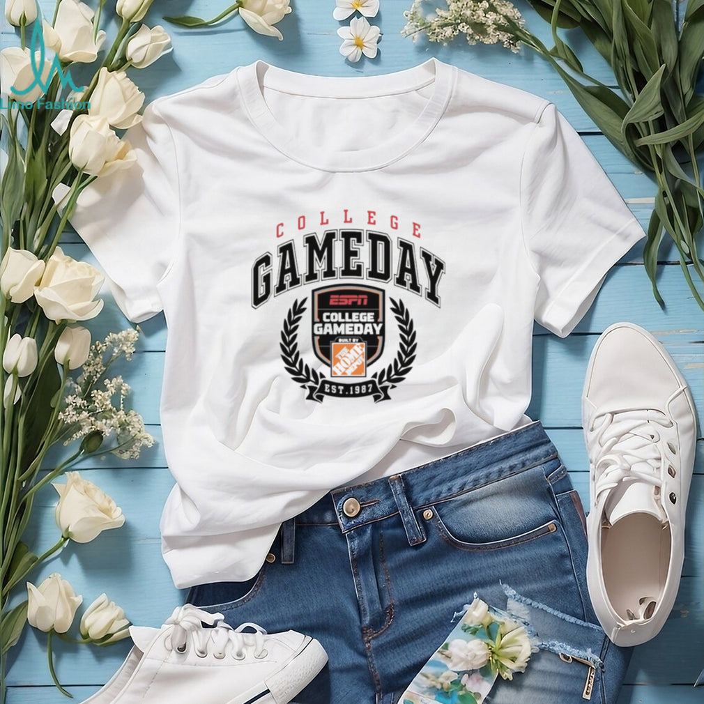 ESPN College GameDay Built by The Home Depot Est 1987 shirt