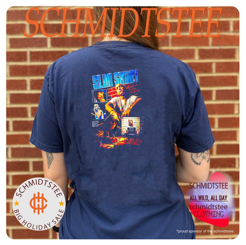 Eminem Slim Shady mugshot collage shirt