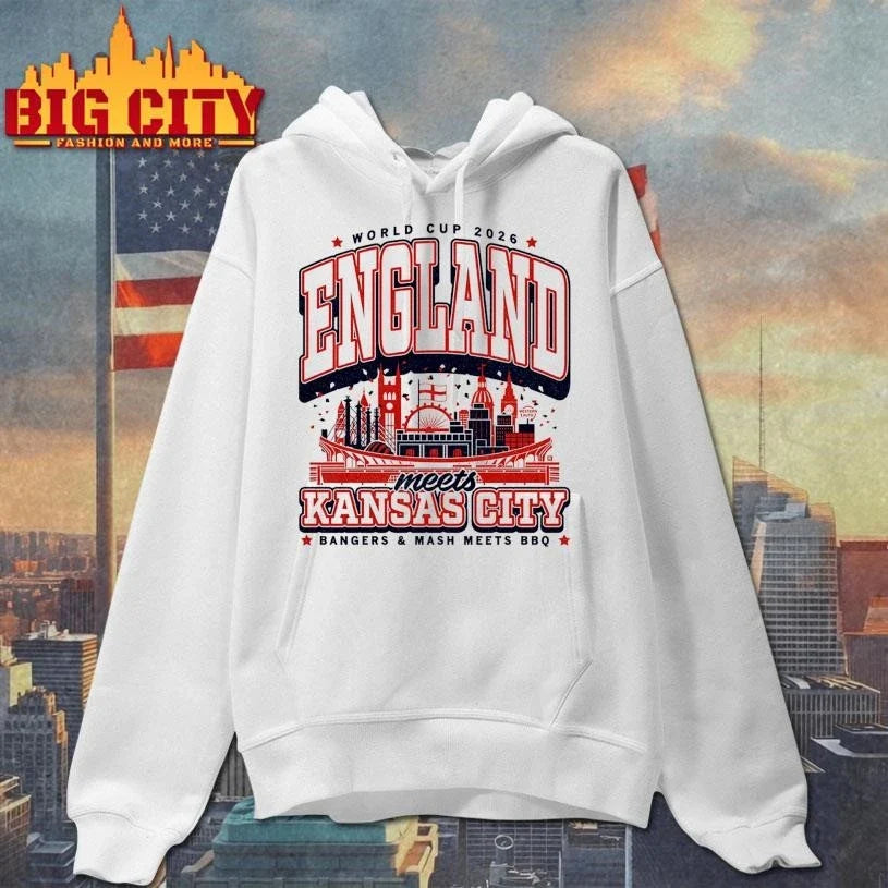 England KC Max Collegiate Heavyweight Shirt Unisex