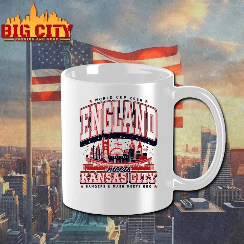 England KC Max Collegiate Heavyweight Shirt Unisex