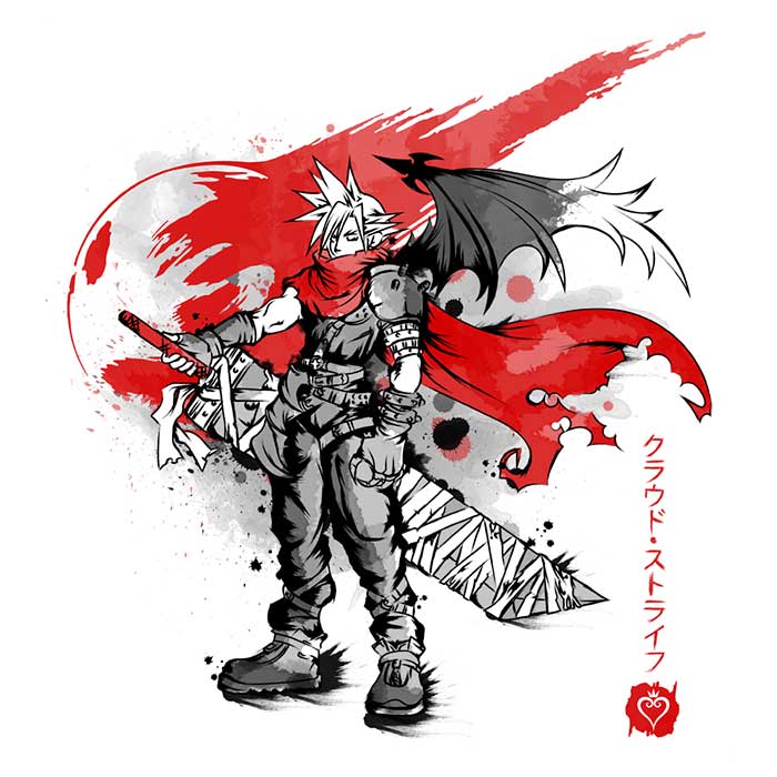 Ex-Soldier Kingdom Sumi-e - 3/4 Sleeve Raglan