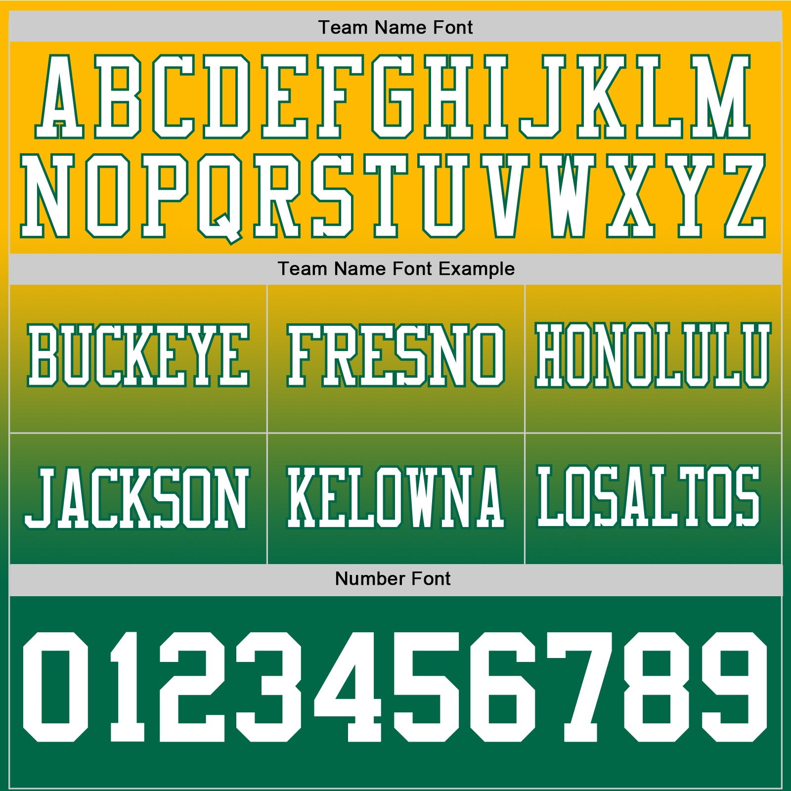 Custom Gold White-Kelly Green Authentic Fade Fashion Football Jersey
