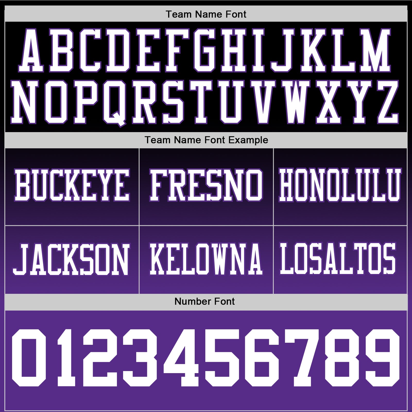 Custom Black White-Purple Authentic Fade Fashion Football Jersey