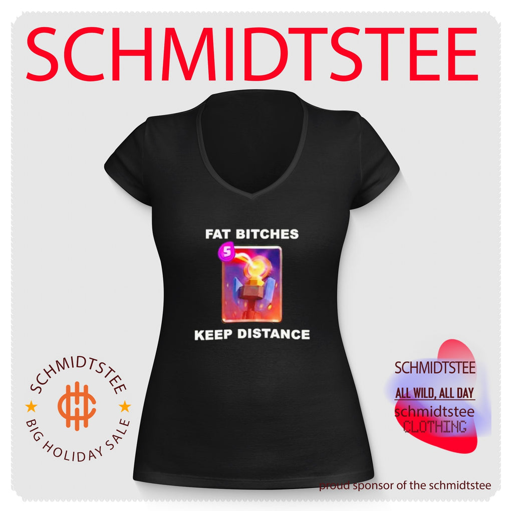 Fat Bitches Keep Distance Clash Royale Inferno Tower Meme shirt