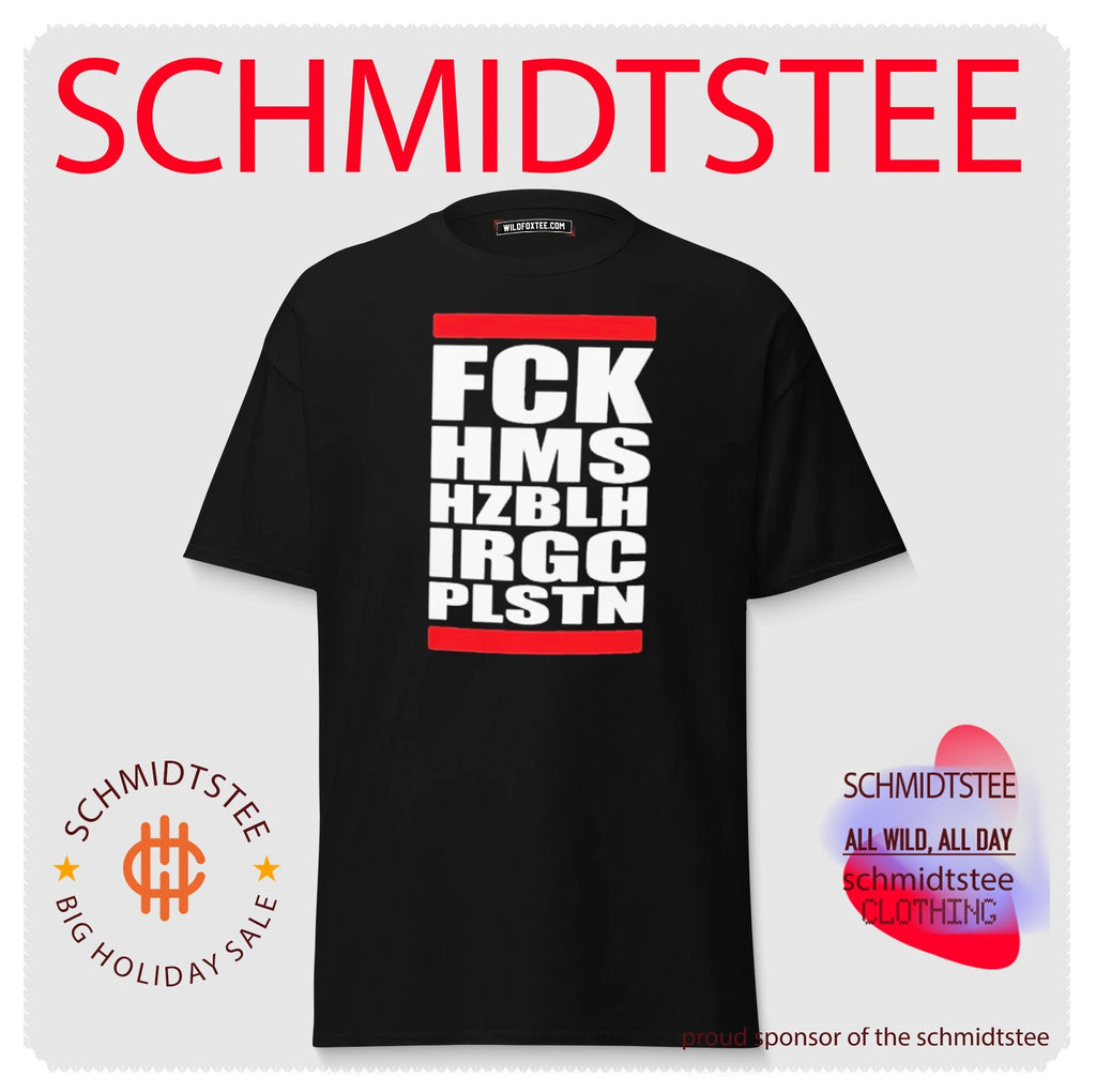 Fck Hms Hzblh Irgc Plstn Political Slogan shirt