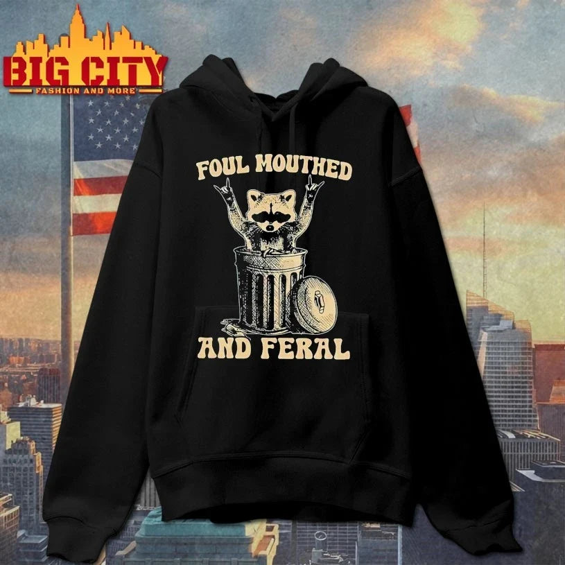 Foul Mouthed and Feral Raccoon Unisex