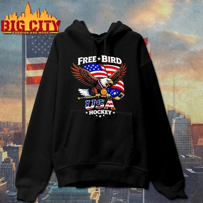 Free Bird USA Hockey Gold Medal Unisex