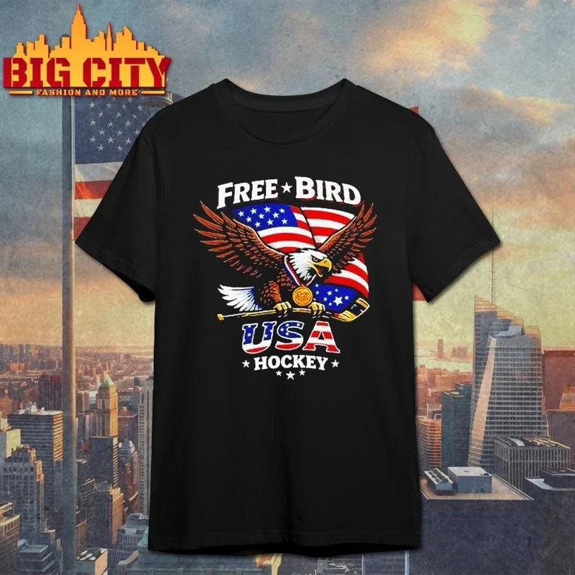 Free Bird USA Hockey Gold Medal Unisex
