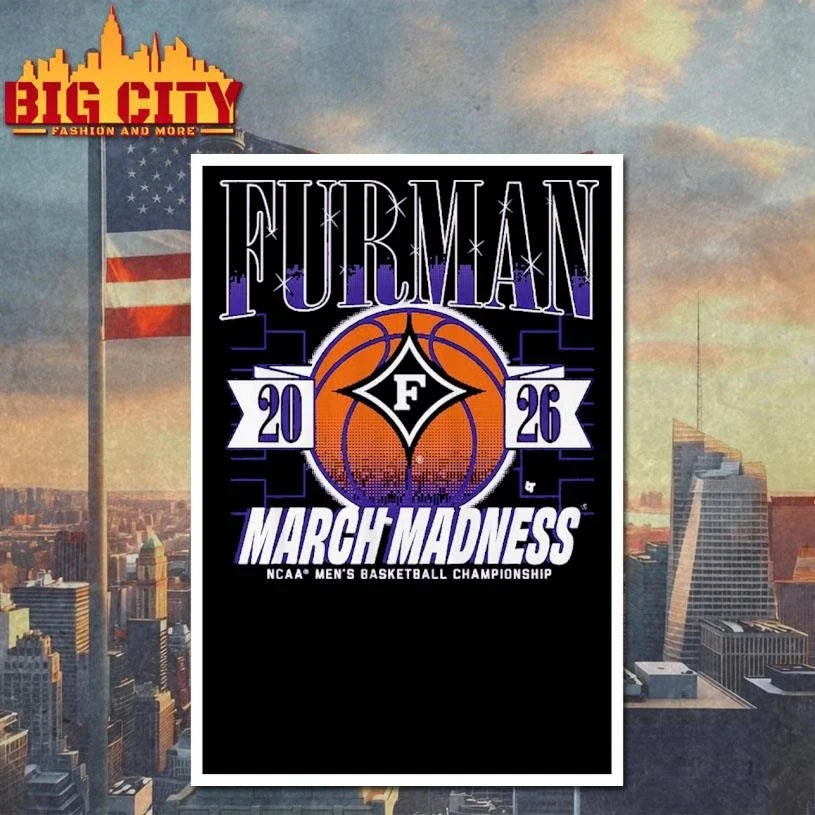 Furman Paladins MBB 2026 March Madness Shirt Unisex