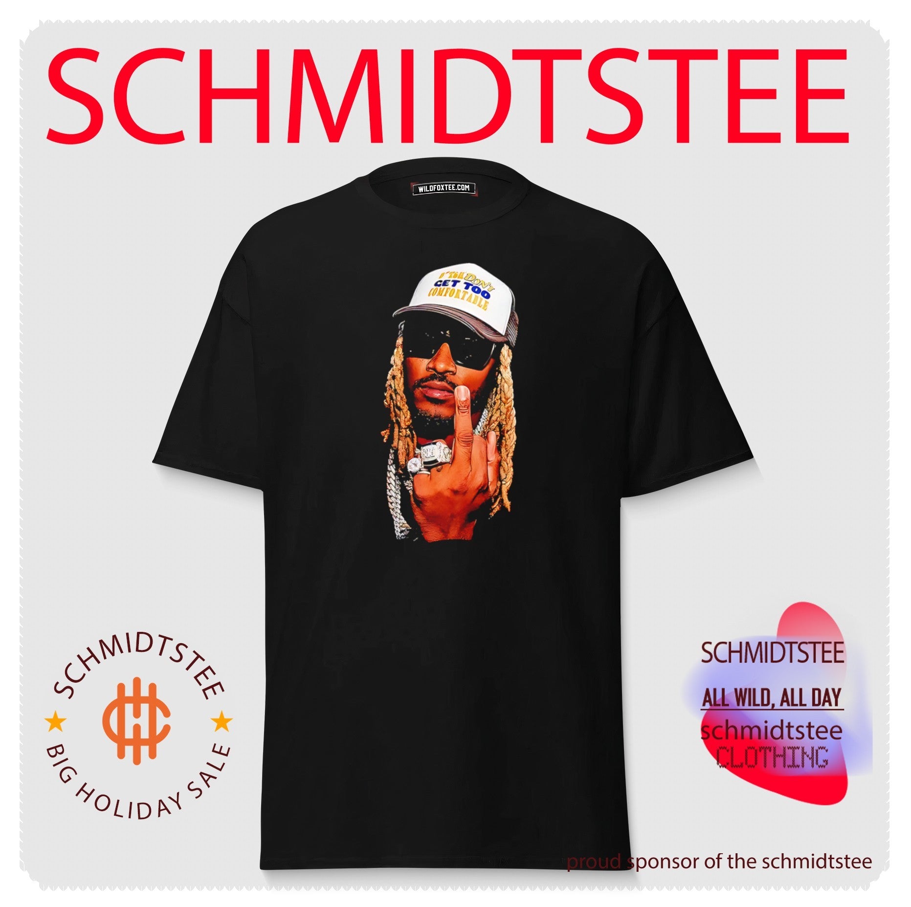 Future Rapper middle finger shirt