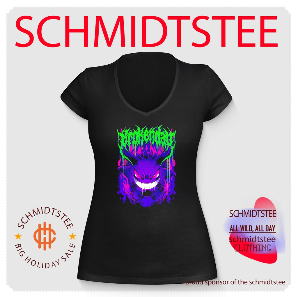 Gengar Brokenday Shadow Ball Bootleg Style shirt