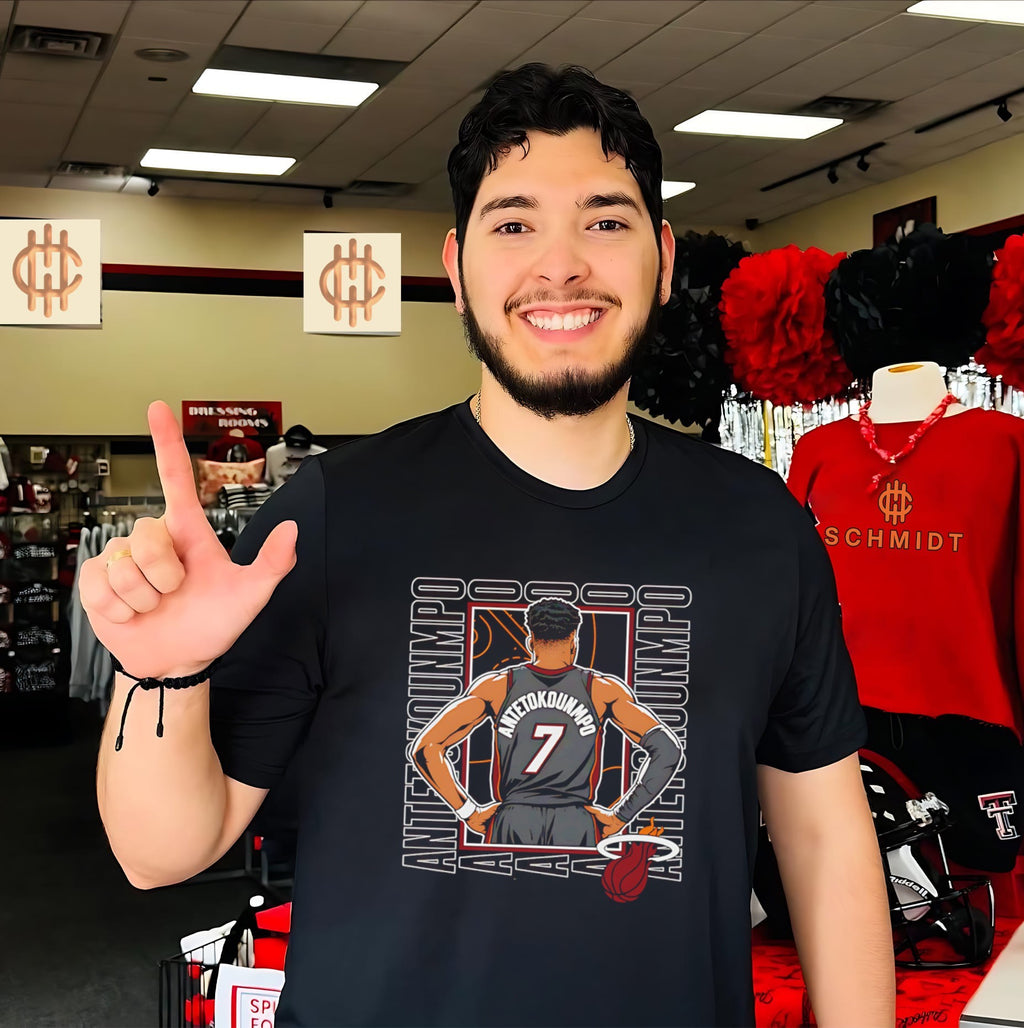 Giannis Antetokounmpo Miami Heat Repeat shirt