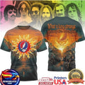 Grateful Dead What A Long Strange Trip It’s Been Steal Your Face Two Sided Shirt Unisex