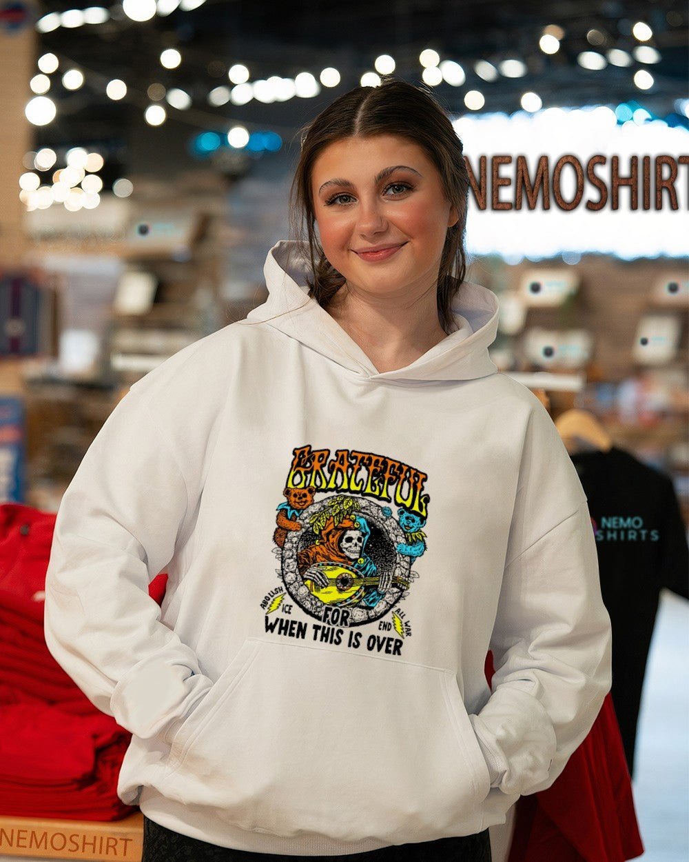 Grateful for when this is over abolish ICE all war end shirt