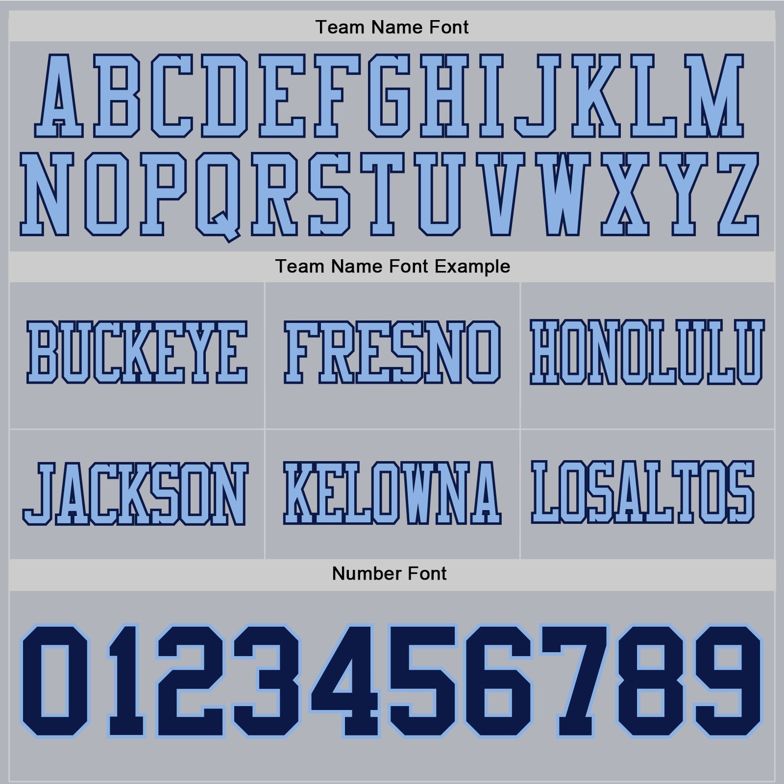 Custom Gray Navy-Light Blue Authentic Football Jersey