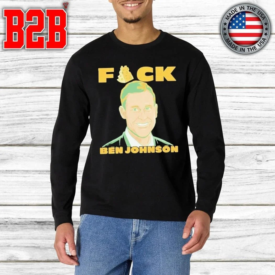 Green Bay Packers Lions Fuck Ben Johnson Rivalry Shirt Unisex