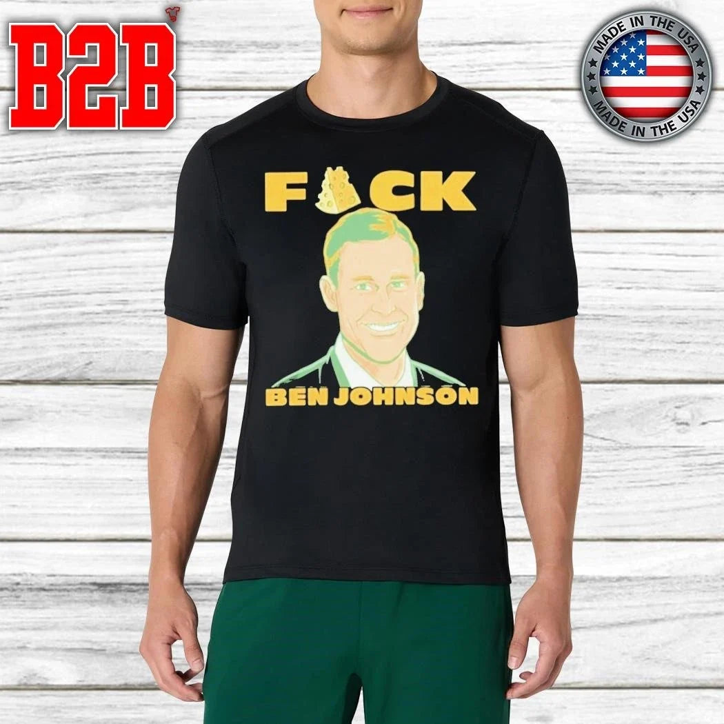 Green Bay Packers Lions Fuck Ben Johnson Rivalry Shirt Unisex