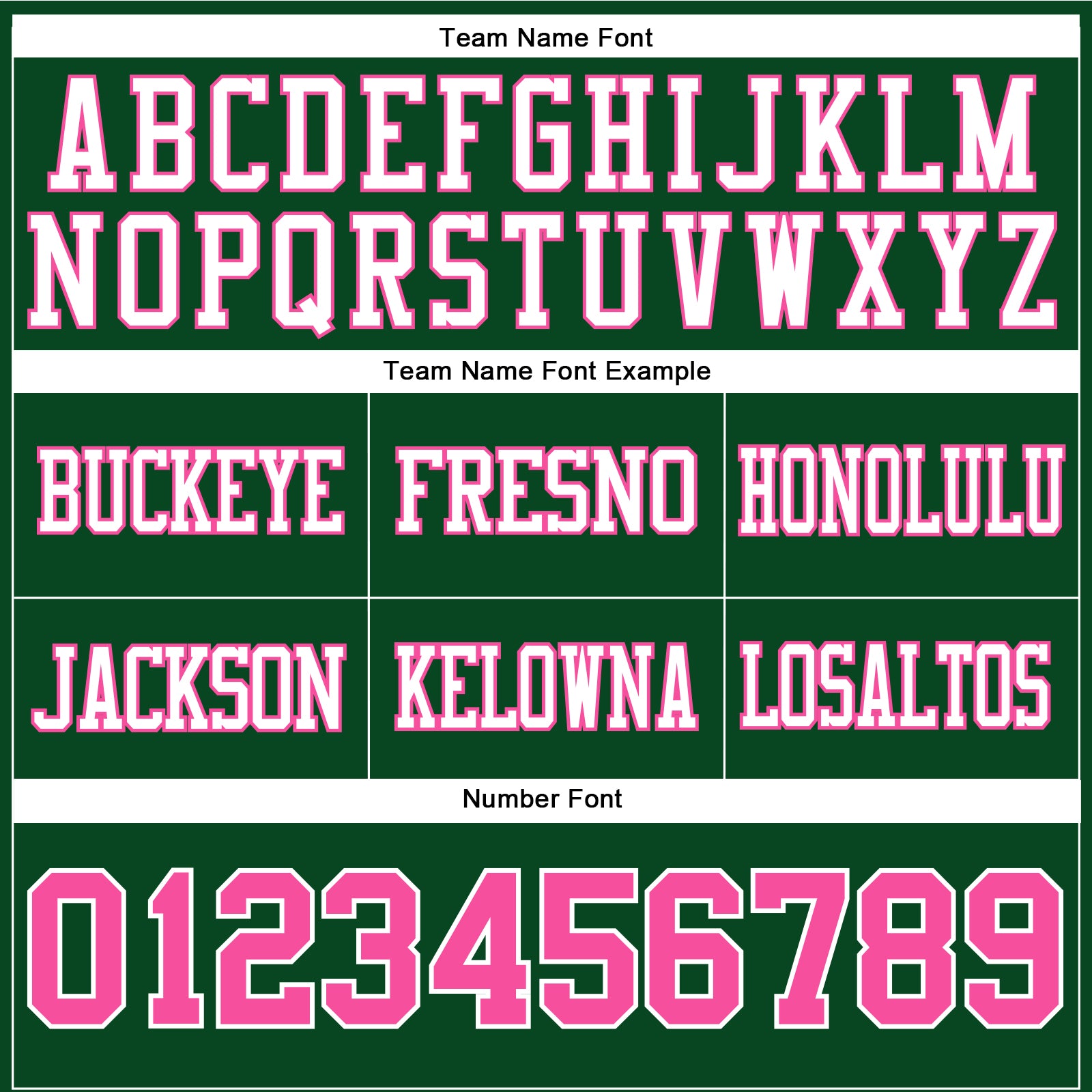 Custom Green Pink-White Authentic Football Jersey