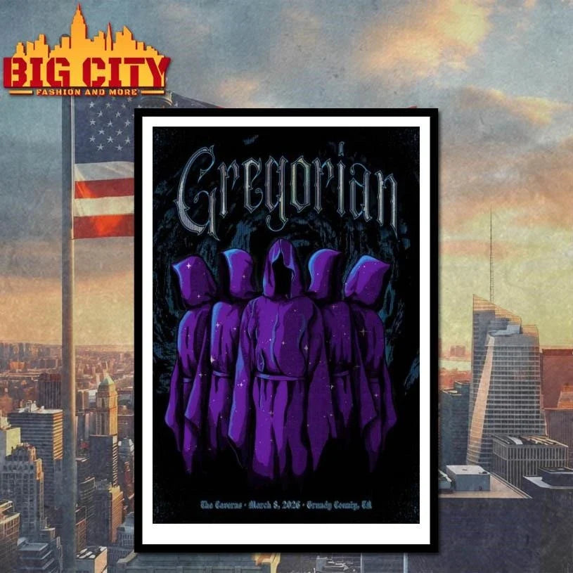 Gregorian Mar 8 2026 The Caverns In Pelham TN Poster Shirt Unisex