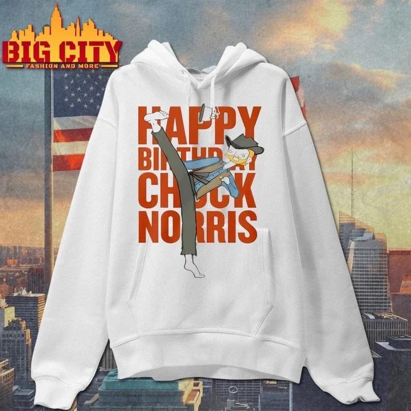 Happy Birthday Chuck Norris Shirt Unisex