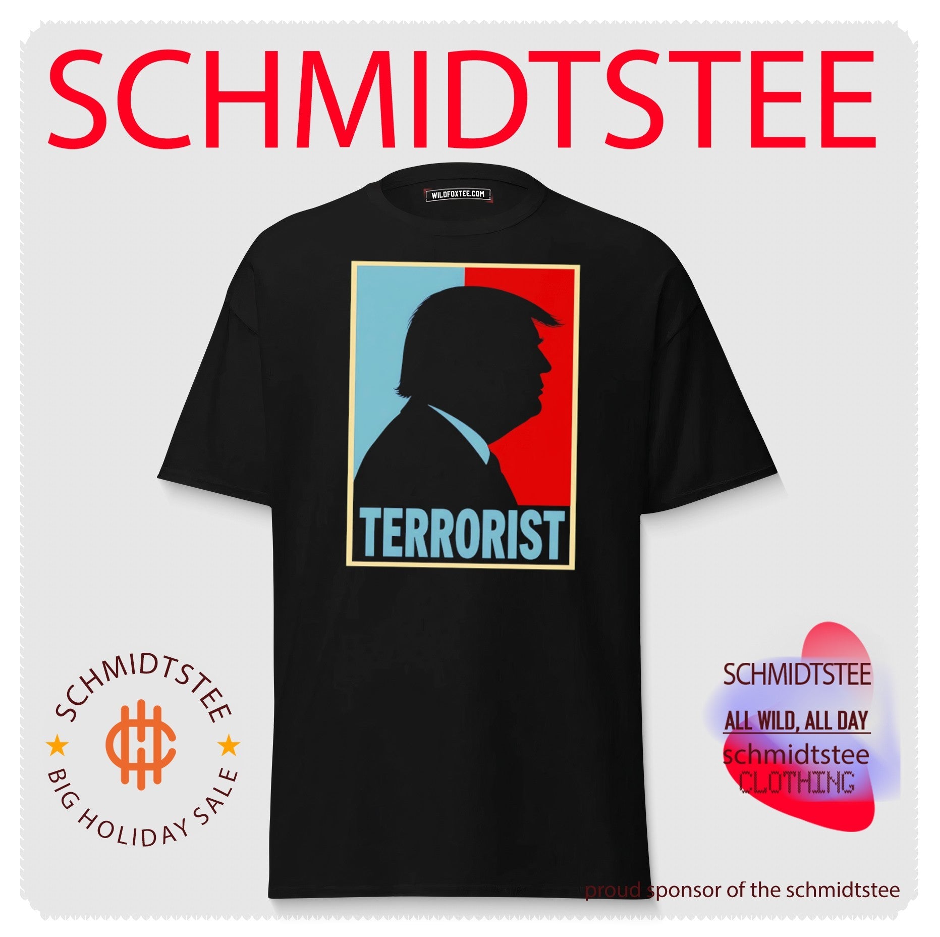 Hate Trump the terrorist shirt