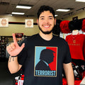 Hate Trump the terrorist shirt