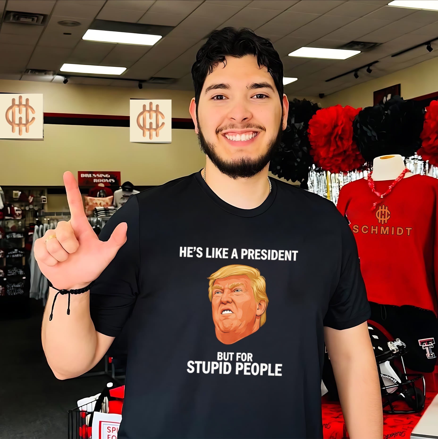He Is Like a President but for Stupid People Donald Trump shirt