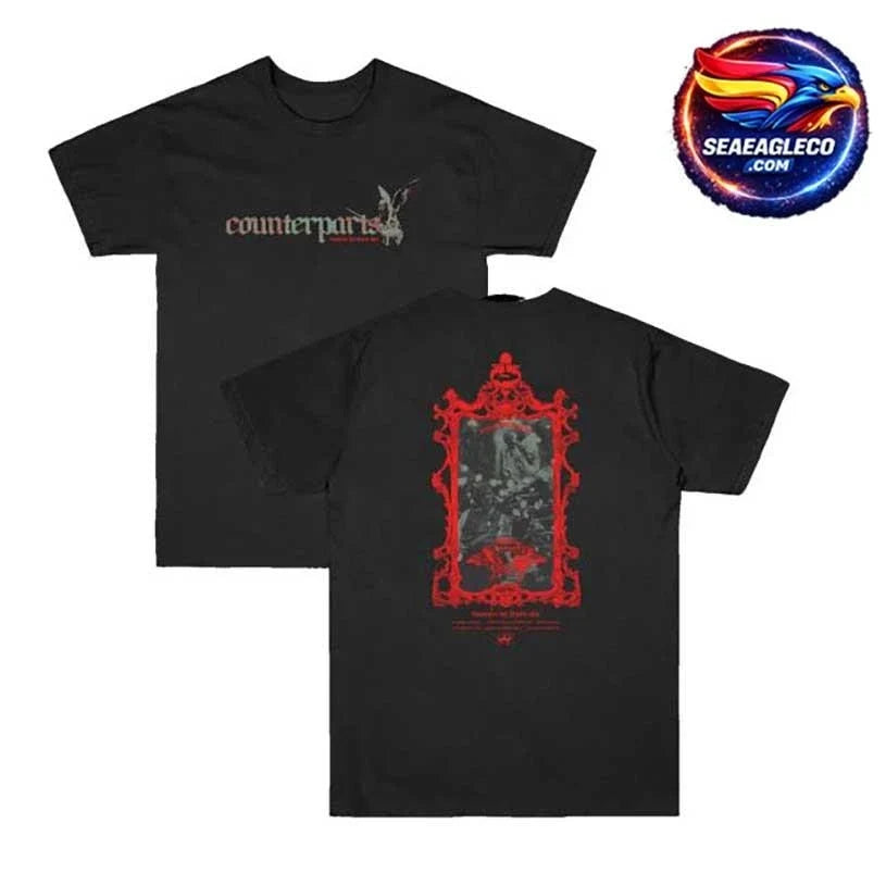 Heavenletthemdie Ridge Angel Black Two Sided Shirt Unisex