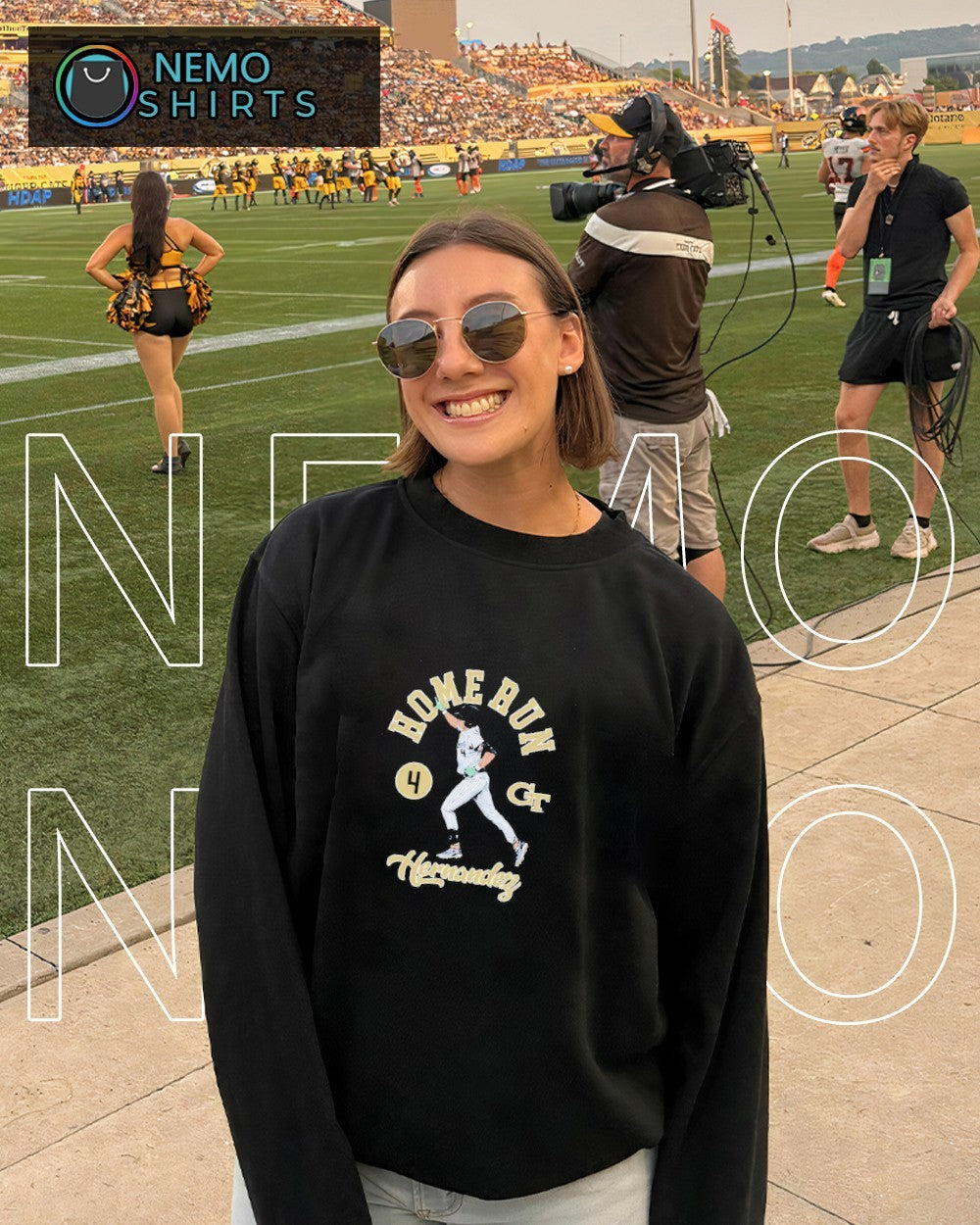 Home run Alex Hernandez Georgia Tech Yellow Jackets shirt