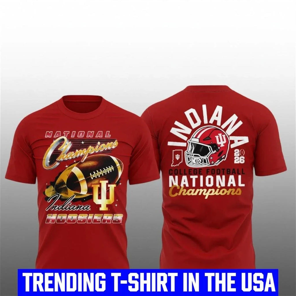 Hoosiers College Football National Champions 2026 Shirt Unisex