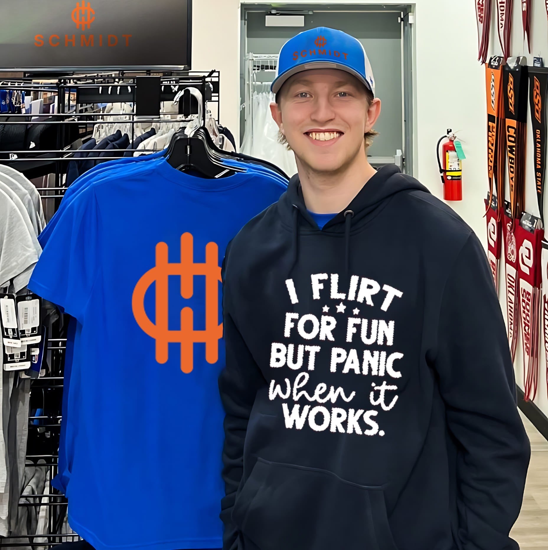 I Flirt for Fun but Panic When It Works shirt