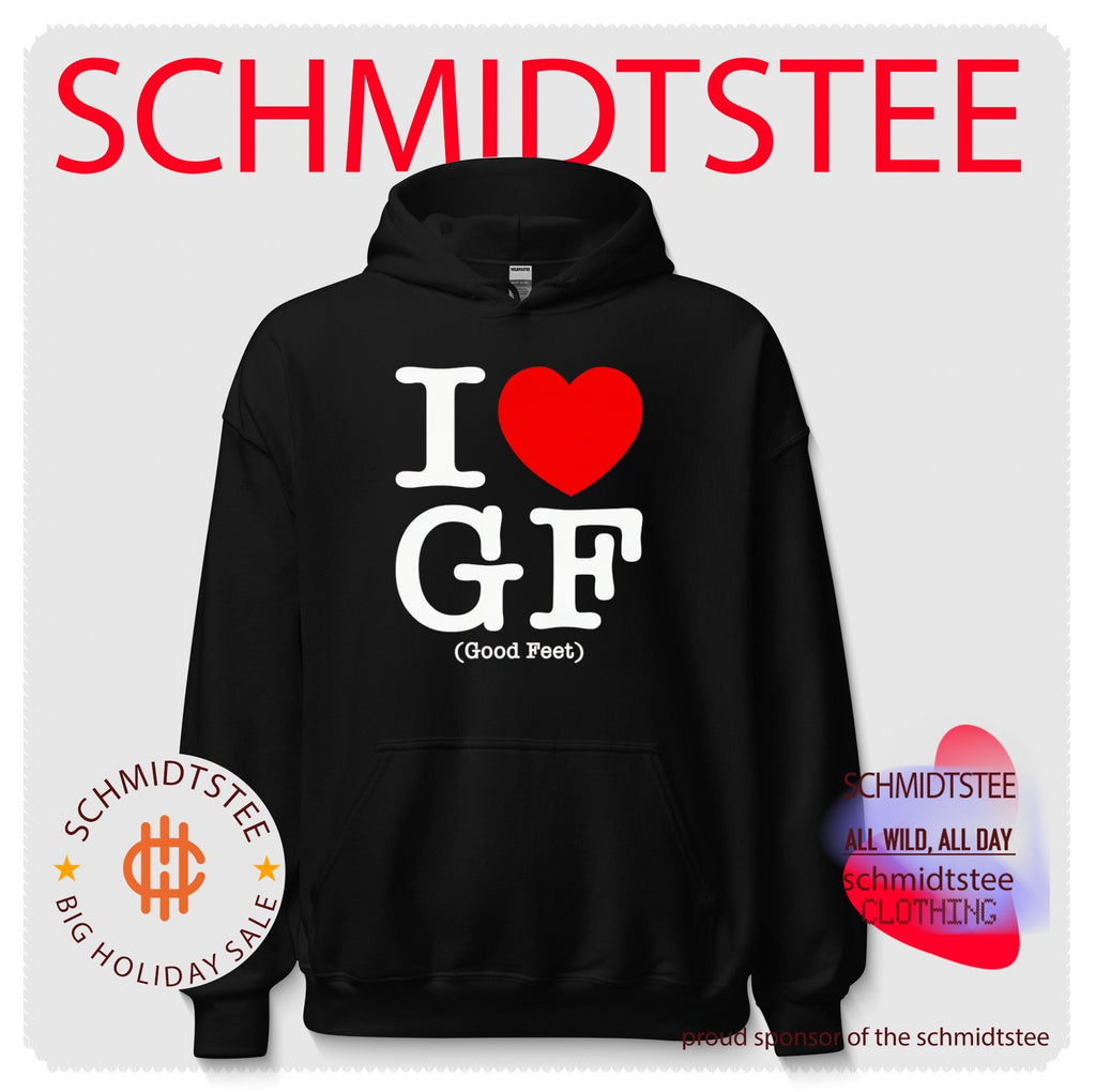 I Heart GF Good Feet Foot Health shirt