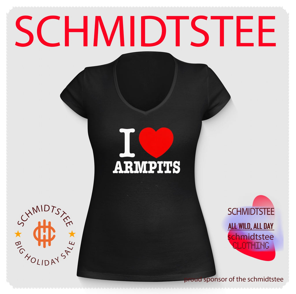 I Love Armpits armpit lover funny slogan shirt