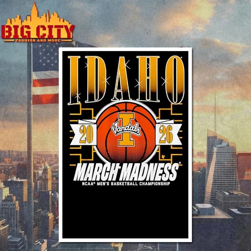 Idaho Vandals MBB 2026 March Madness Shirt Unisex