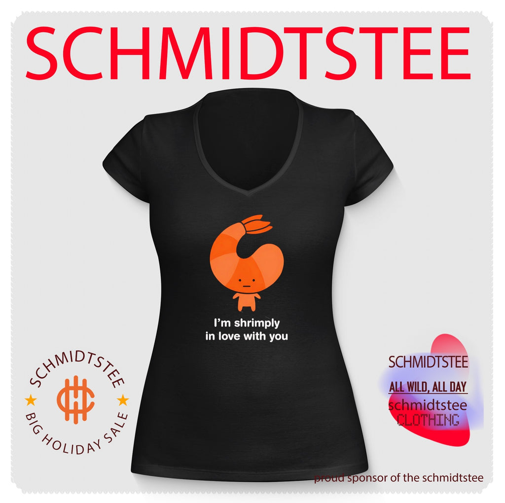 I’m Shrimply in Love with You Cute Shrimp Pun shirt