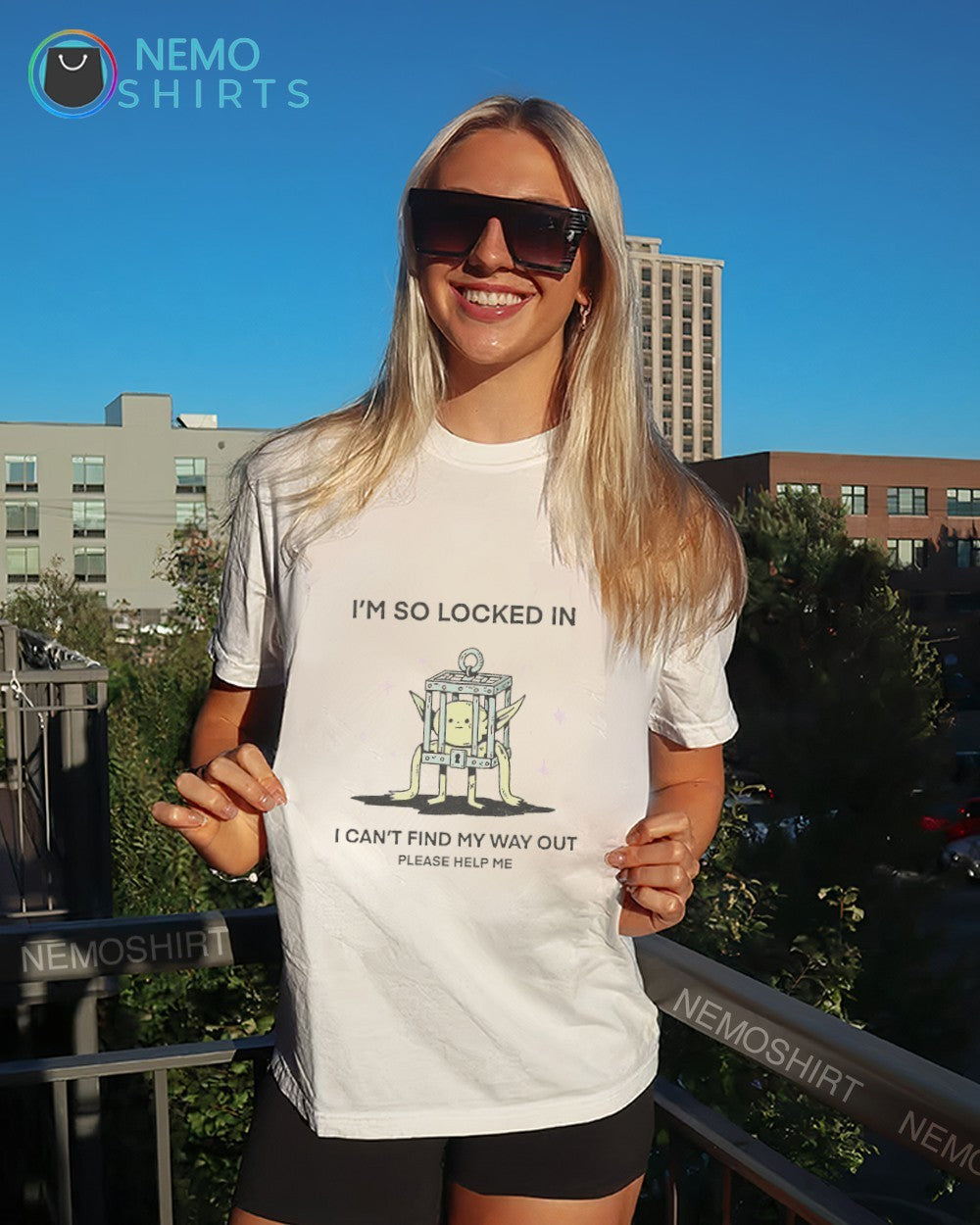 I’m so locked in and I can’t find my way out please help me goblin shirt