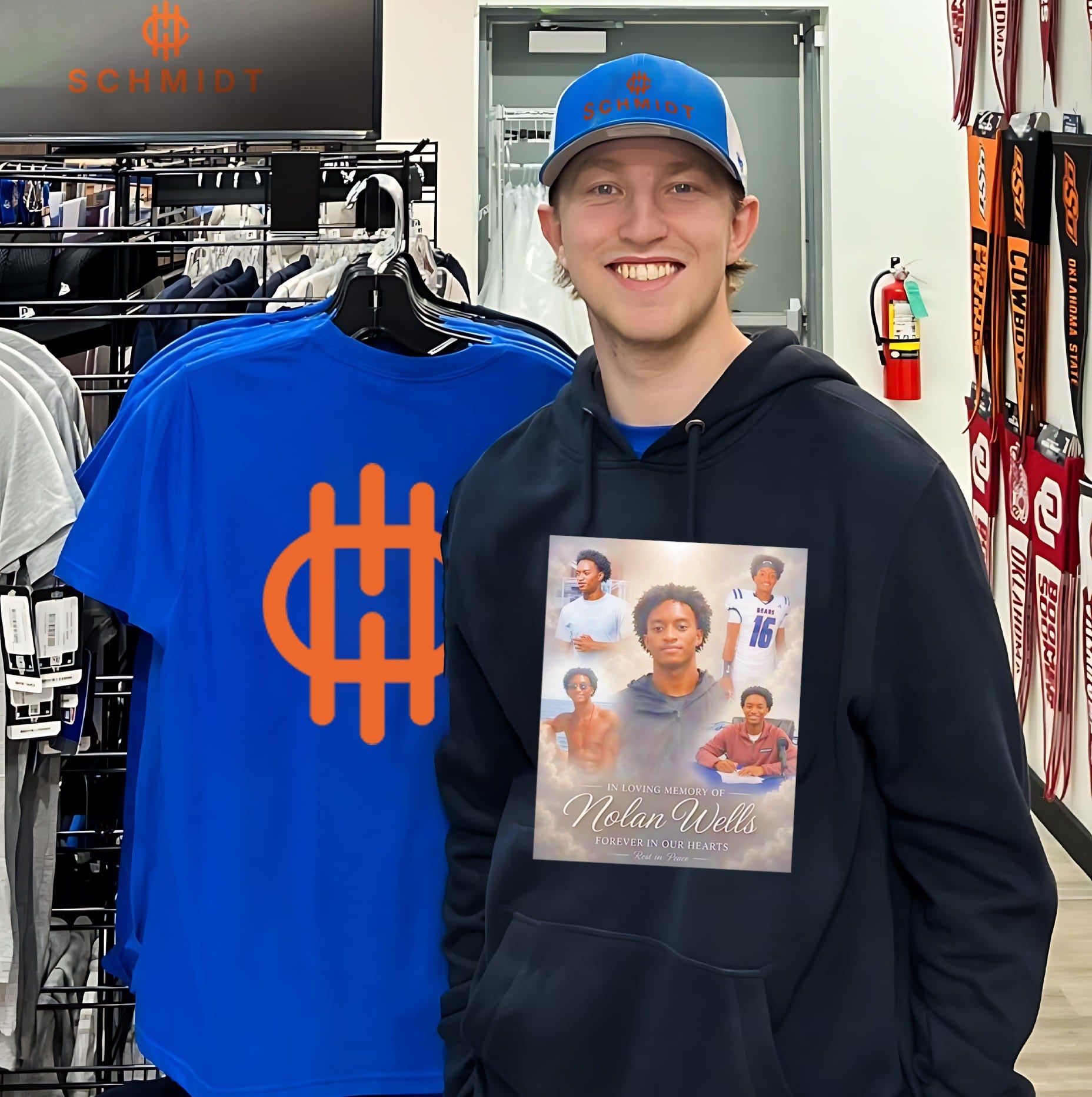 In loving memory of Nolan Wells forever in our hearts rest in peace shirt