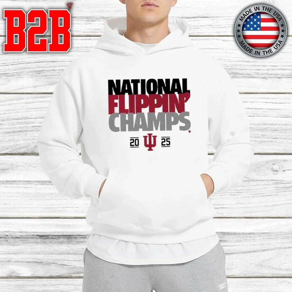 Indiana Football National Flippin’ Champs Shirt Unisex