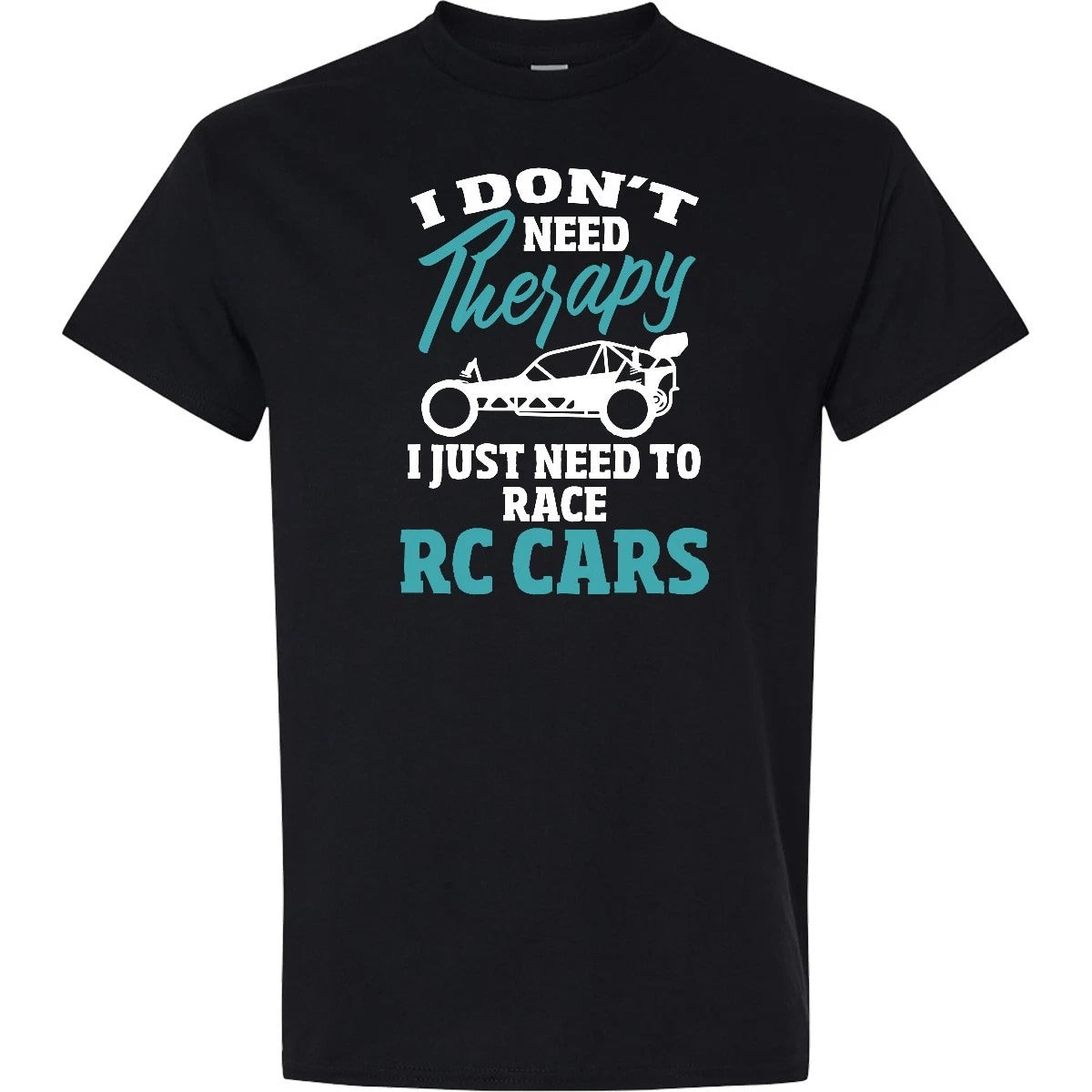 Inktastic RC Radio Control Car Funny Therapy Competition Rally Mens Tees Unisex