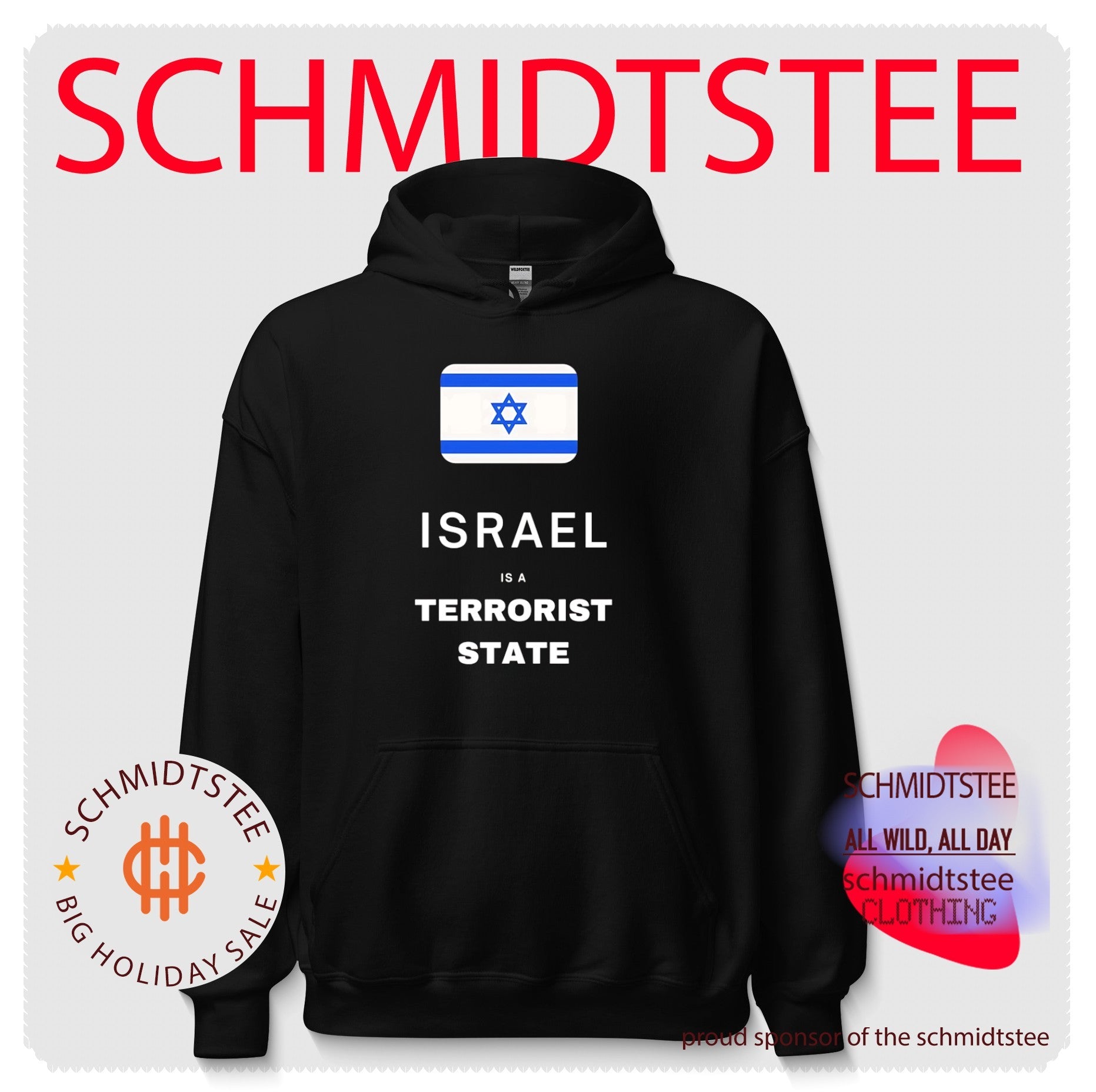 Israel Is a Terrorist State Flag political protest shirt