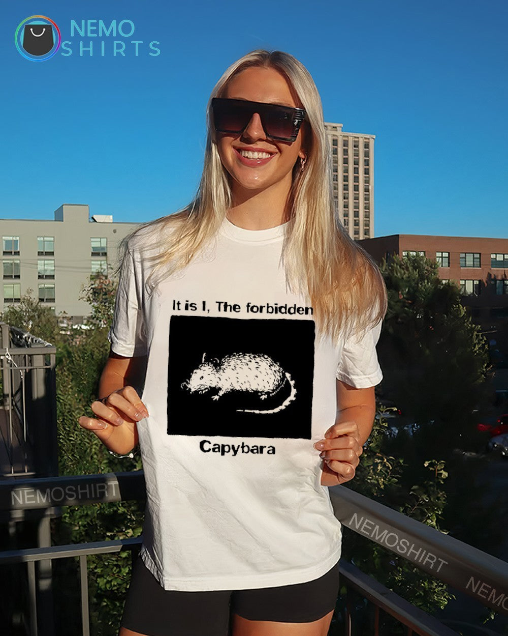 It is I the forbidden capybara shirt