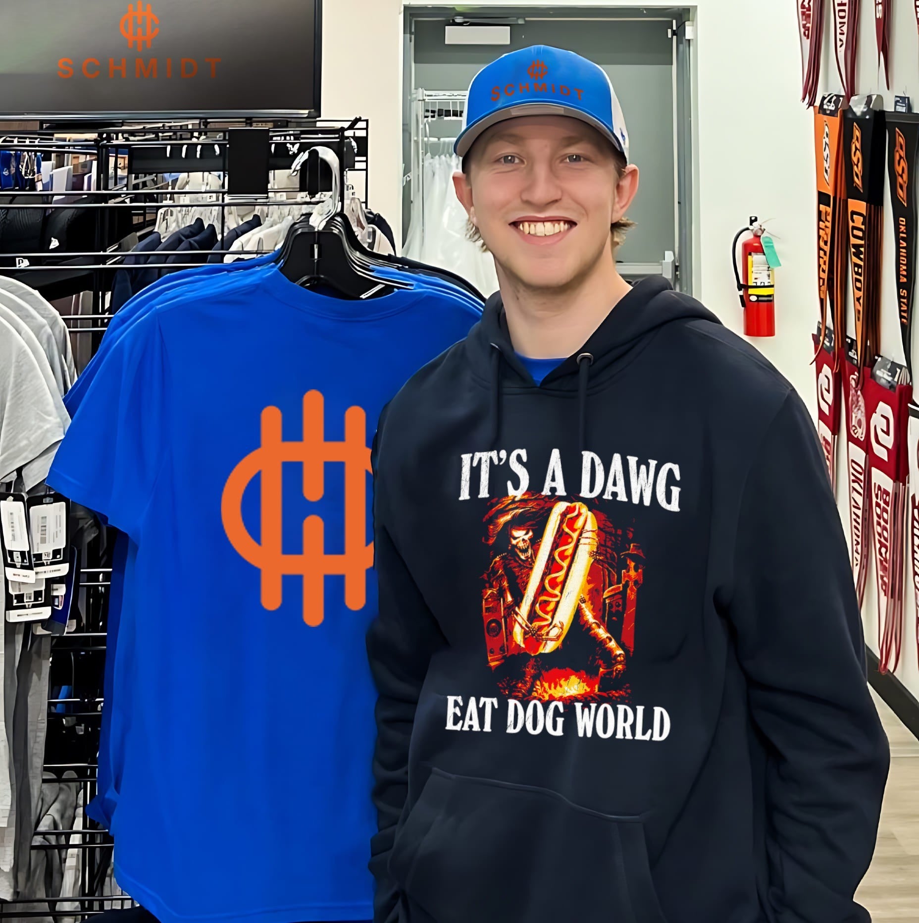 It’s a Dawg Eat Dog World Skeleton Hot Dog shirt