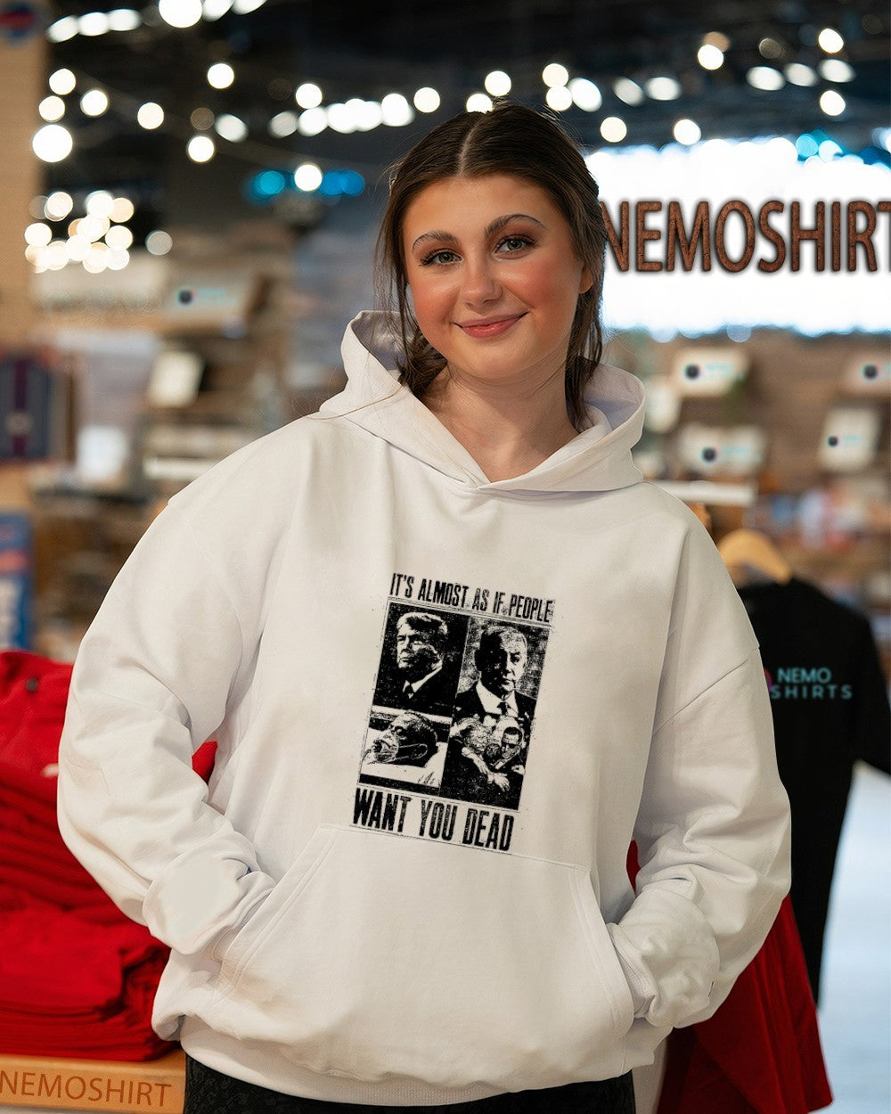 It’s almost as if people want you dead Trump and Netanyahu shirt