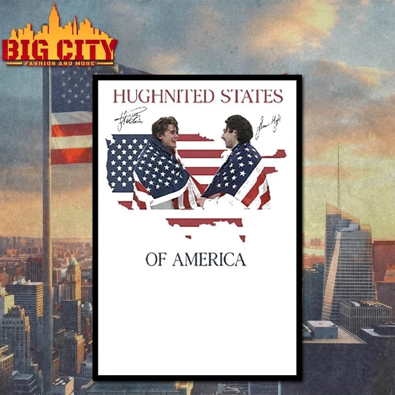 Jack Hughes Hughnited States Of America signature Unisex