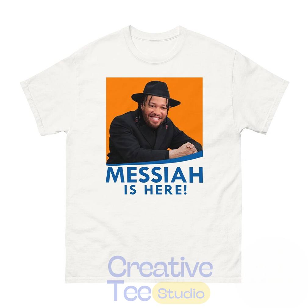 Jalen Brunson ‘Messiah Is Here’ 2026 NBA Finals Game 2 T-Shirt