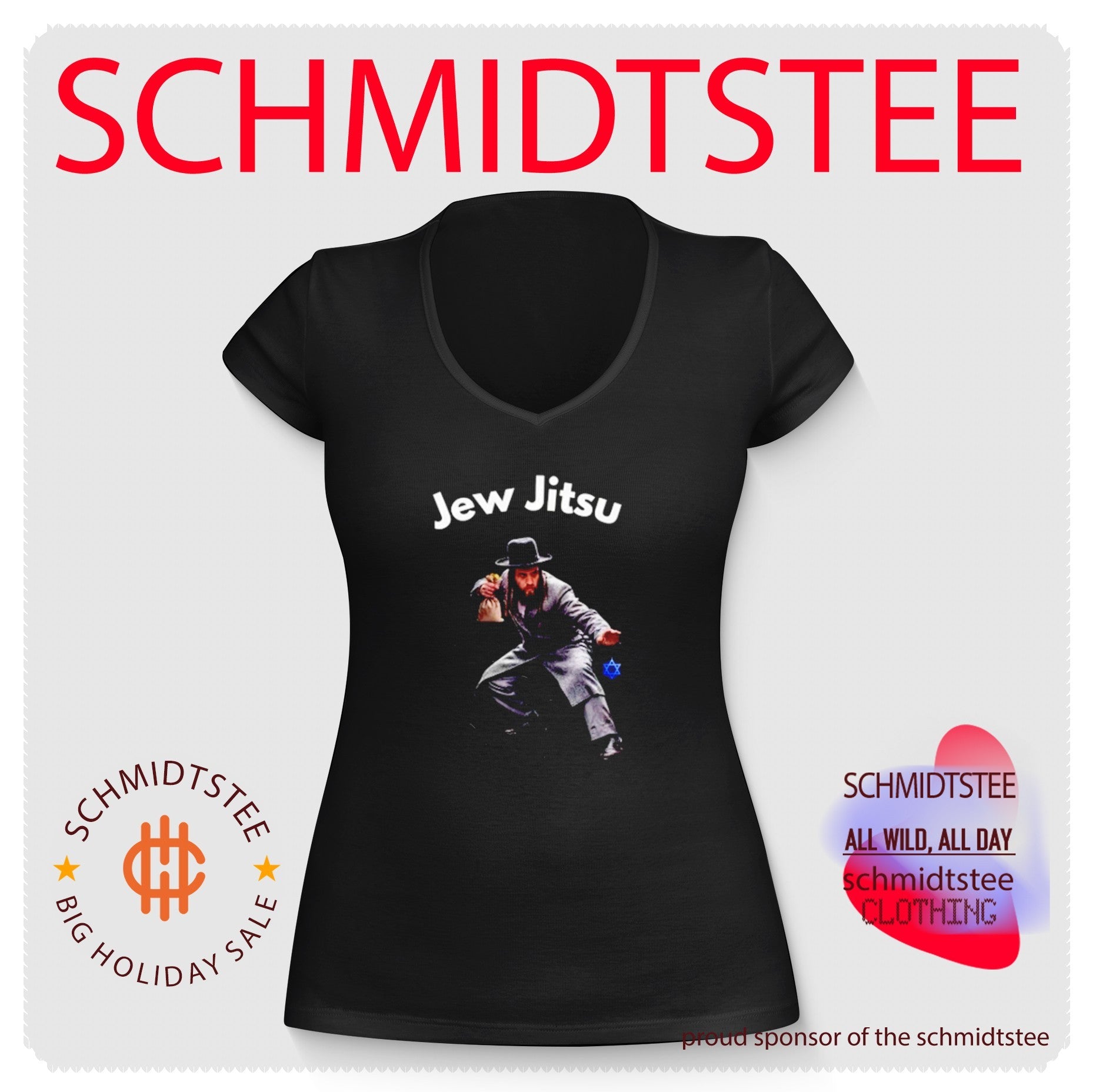 Jew Jitsu Martial Arts parody humor shirt