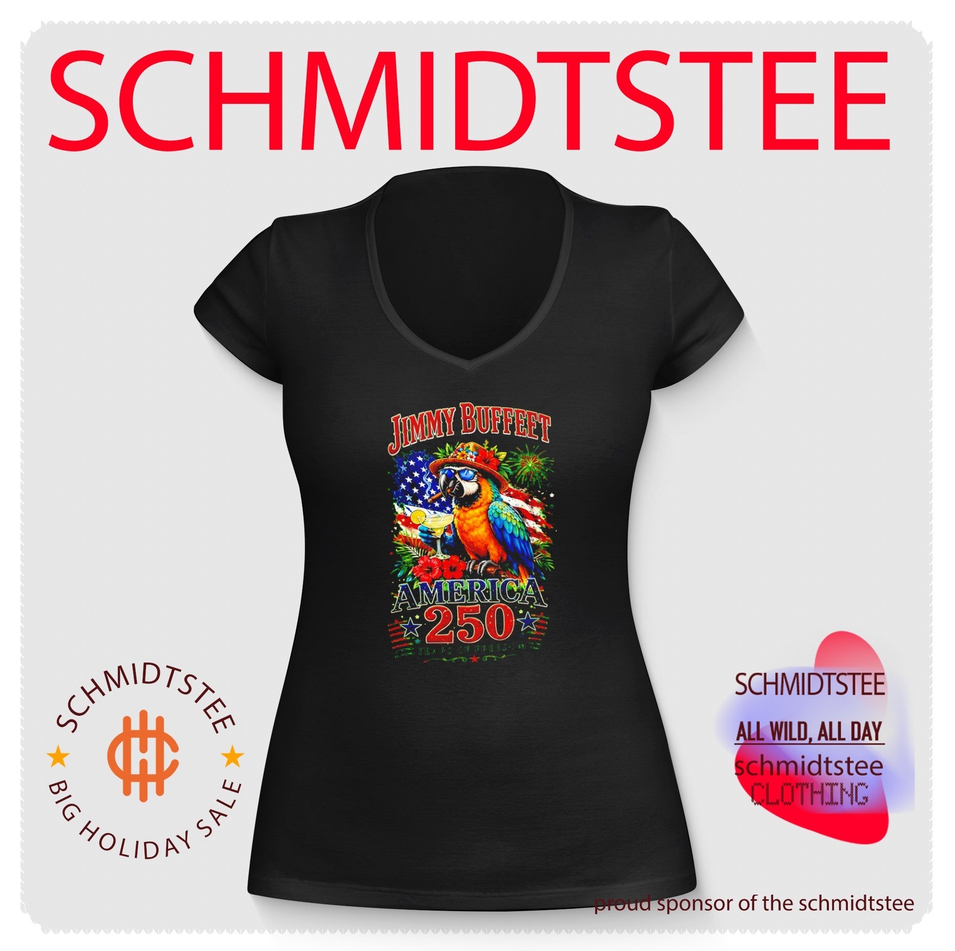 Jimmy Buffett America 250 Years Of Freedom Shirt