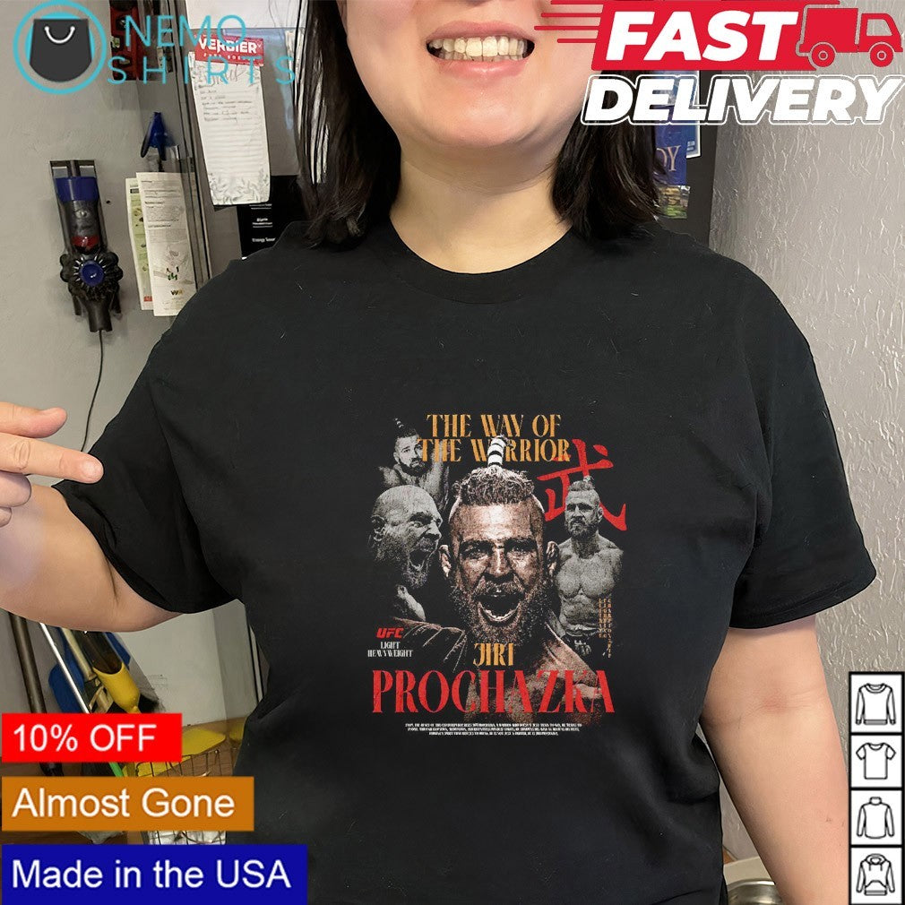 Jiri Prochazka the Way of the Warrior shirt