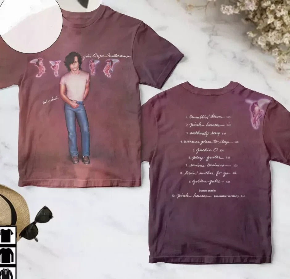 John Cougar Mellencamp Uh-huh Album Cover AOP 3D Unisex