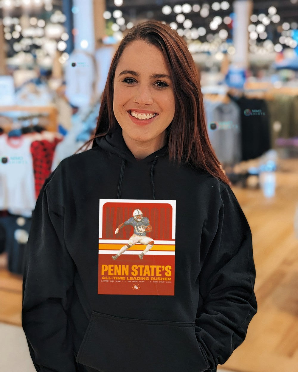 Kaytron Allen Penn State’s all time leading rusher shirt